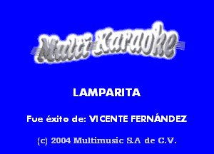 LAM PARITA

Fue (mite dcz mcame FenNimoez

(c) 2004 Multimuxic SA de C.V.