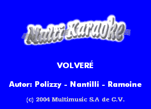 Amen Paliny - Nuntilli - Romaine

(c) 2004 Multimulc SA de C.V.