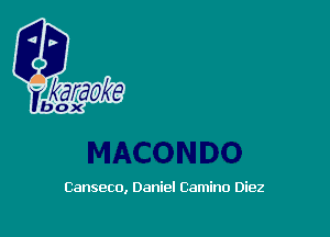 Canseco, Daniel Camino Diez