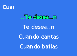 ..Te desea..n

Te desea..n

Cuando cantas

Cuando bailas