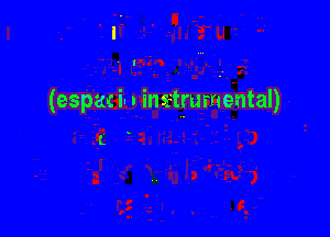 (espac i-n instrumental)

I.