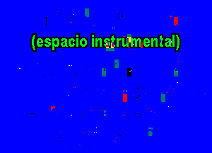 (espacio instrumental)