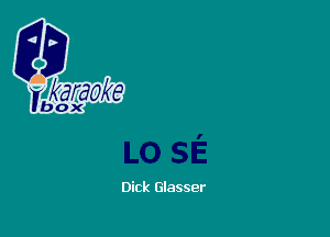 Dick Glasser