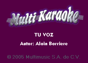 WW??? ,,

TU V02

Autorz Alain Barriere