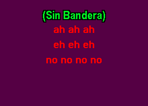 (Sin Bandera)