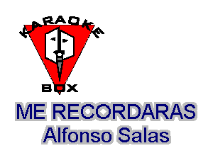 ME RECORDARAS
Alfonso Salas