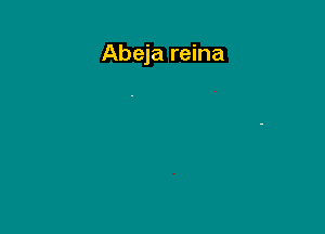 Abeja reina