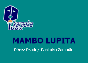 Paez PradoX Casimiro Zamudio