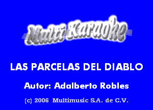 LAS PARCELAS DEL DIABLO

Anion Mulberlo Robles

(c) 2006 Multinlusic SA. de C.V.