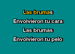 Las brumas
Envolvieron tu cara

Las brumas

Envolvieron tu pelo