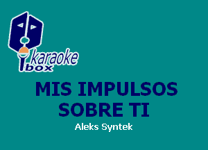 Aleks Syntek