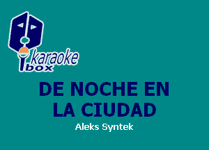 Aleks Syntek