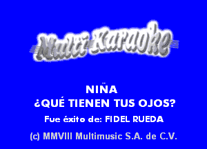 aaufs TIENEN TUS 0.105?
Fue axifo dm FIDEL RUEDA

(c) MMVIH Mullimusic SA. de (LU.