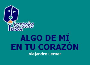 Alejandro Lerner