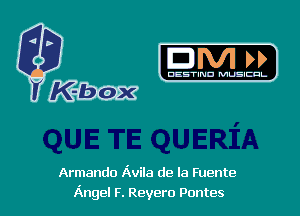 m

Armando Avila de la Fuente
Angel F. Reyero Pontes