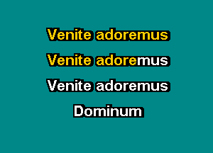 Venite adoremus

Venite adoremus

Venite adoremus

Dominum