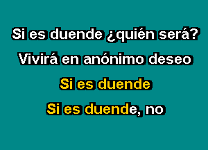 Si es duende dqukn sera?

VivirrEl en andnimo deseo
Si es duende

Si es duende, no