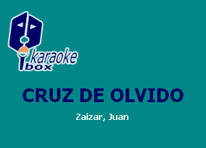 Zaizar, Juan