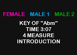 MALE1
KEYOFAMn

WMESQ?
4MEASURE
INTRODUCUON