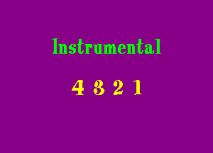 Instrumental

4821