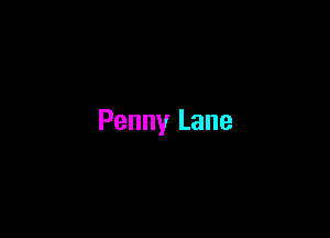 Penny Lane