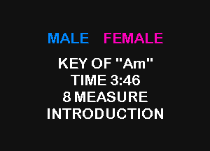 KEYOFAm

NME3A6
8MEASURE
INTRODUCHON