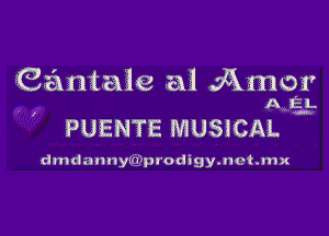 Gantaie a! Amor

A121.

4-

PUENTE MUSICAL

dmdmm ykrprodigynurt.mu