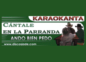 CANTALE

EN LA PARRANDA

MERE!) m

www.discoslade.com