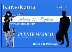 KaraoKanta m. 2.

fiEXJ'

www.dbcosjadexom
3Q

. g PUENIE MUSICAL

muoampmm