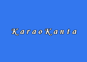 KaraoKanta