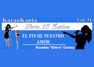 K21 moKanta Vui. 31

EL FIN DE NUESTRO
AMOR

Mo 'ChM' cm