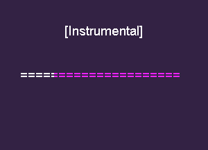 II nstrumentall