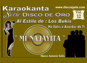 QYHW DISCO DE ORO
V? A! Estifo de .- Los Bukis

? 2
fa

f

Mum Antonio Sally.