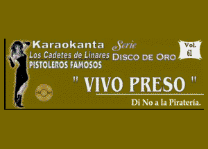 tnyaraokanta gm m
 Los Caderes de Lmaaes DISCO Dg Ono
FISIOLIROS IAHOSOS

? 535  vwo PRESO '

V Dimmm

w