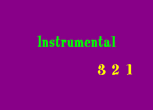 Instrumental

54321