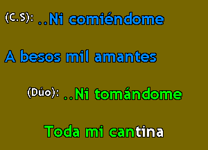 (DOOM ..Ni tomzimdome

Toda mi cantina