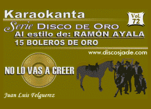 5M ............. m

(5????) DISCO DE 0R0
 A! estuo dez RAMON AYALA