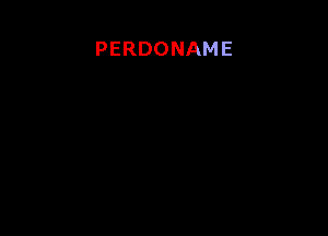 PERDONAME