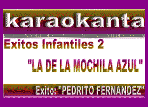 Exifos !nf3nti!es 2

LR BE LA MOCHM AZUL