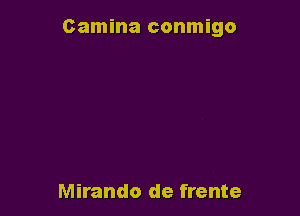 Camina conmigo

Miranda de frente