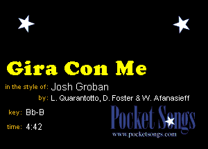 I? 451

Gima Conn Me

inme ster or Josh Groban
by L Quarantotto,0 Foster 3W Afanesieff

5132'? cheth

www.pcetmaxu