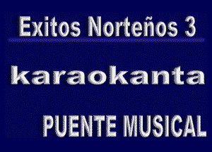 Exitos Norteflos 3

kavacokamta

PUENTE MUSICAL