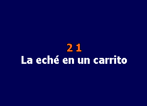21

La ech6. en un carrito