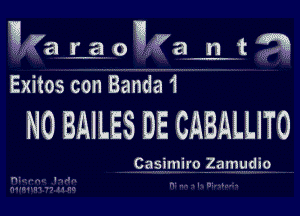 gya Laoug'awr-Ltq

Exitos con Banda1

N0 BAILES DE CABALLITO

Casimiro Za mudio