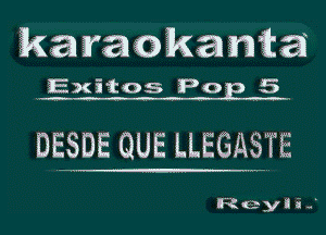 kavaakanta
iExiitos PDQ 5

DESDE QUE LLEGASTE

Reyk'uf