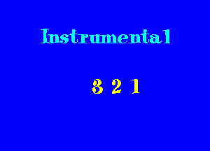 Instrumental!

821