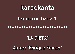 Karaokanta

Exitos con Garra 1

'k'k'k'k'k'k'k'k'k'k'k'k'k'k'k'k'k'k'k'k'k'k'k'k'k'k'k'k'k'k'k'k'k'k

LA DIETA

Autori Enrique Franco