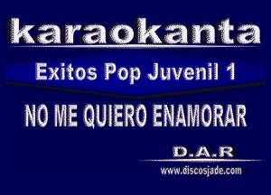 Maramkawm

WW .....

Exitos 330p Juvenii '3

N0 ME QUIERO ENAMORAR

' aaaaa .Liiscosiade.cem