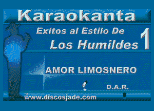 9 KW 6RW1I3 y
Exitos a! Estiia Qe '
Les Hitmffdes

,N'Amgn LIMOSNERO