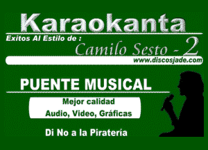 7 www. dlxcosjada com

Major caliliad
Audio. Video Graficas

B) No a la Pltaterra